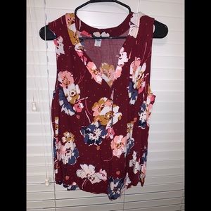 Women’s Old Navy Maroon Dress Tank Size XL